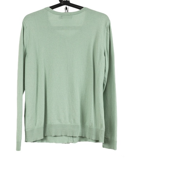 New York & Company green cardigan buttons down size XL - Picture 2 of 13